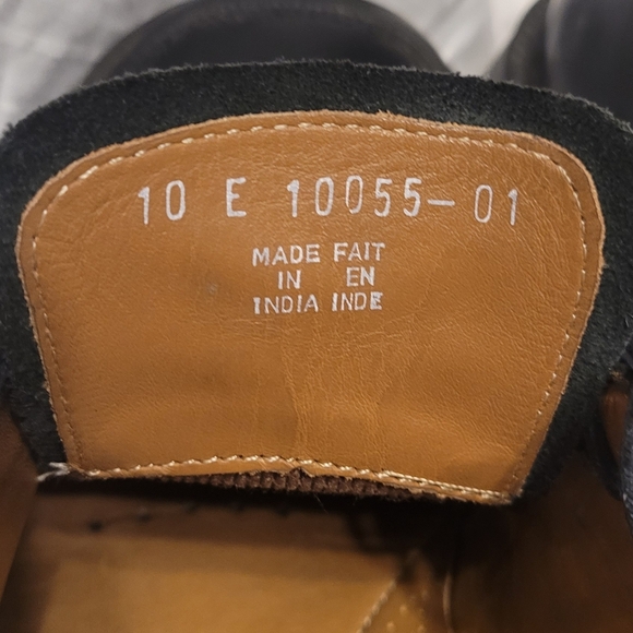 Black Florsheim Oxford size 10E - Picture 3 of 6